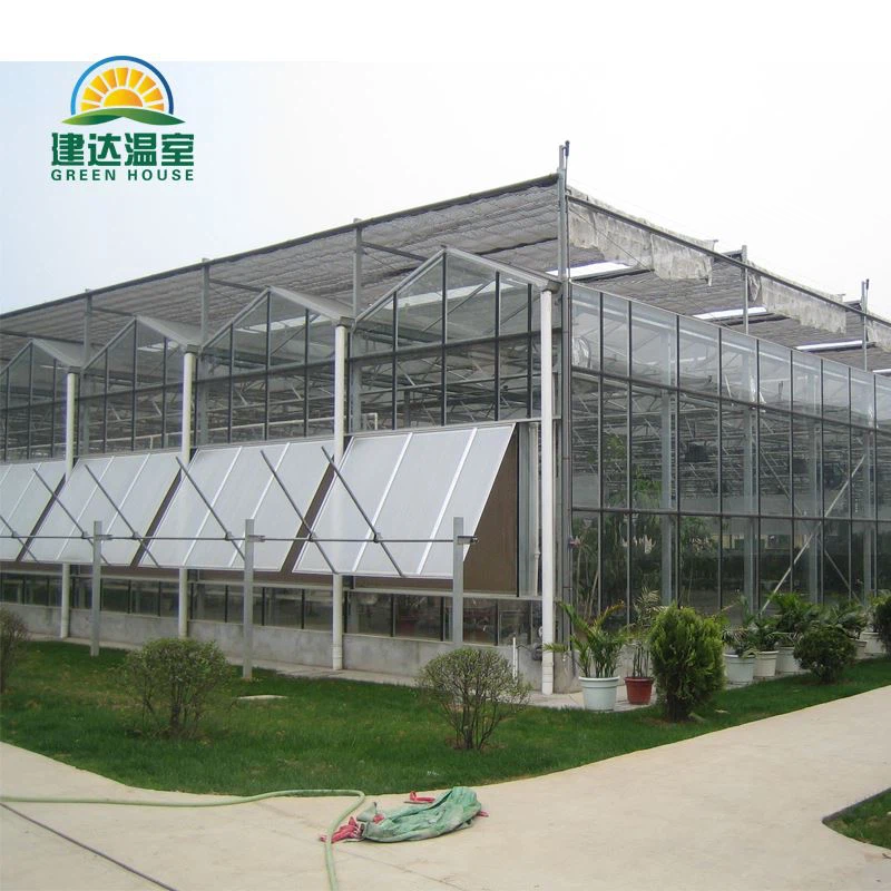 Tempered glass greenhouse